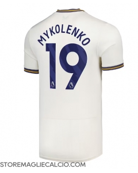 Everton Vitaliy Mykolenko #19 Maglia Gara Terza Repliche 2024-25
